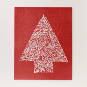Weihnachtsbaum Red Puzzle