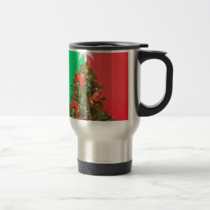 Weihnachtsbaum Reisebecher