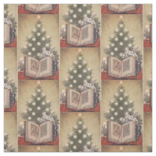 Weihnachtsbaum Religiöse Vintage Weihnachtsfabrik Stoff