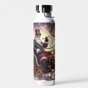 Weihnachtsbaum/Rentiersteampunkt Weihnachten/Winte Trinkflasche