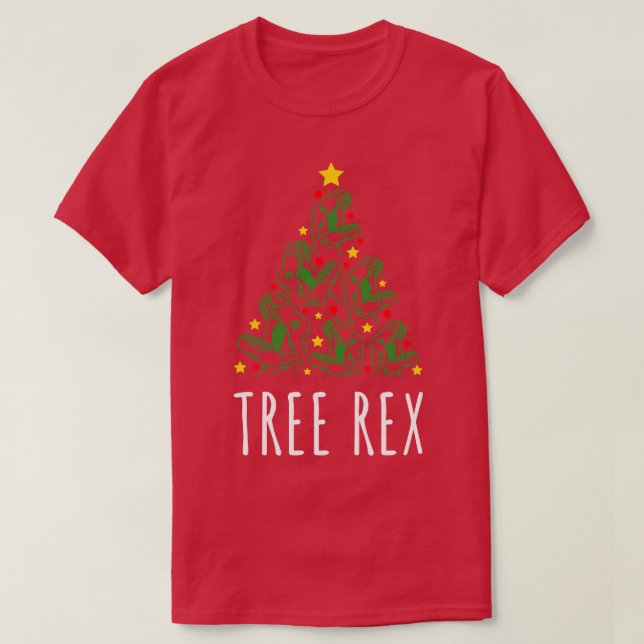 Weihnachtsbaum Rex II T-Shirt (Design vorne)