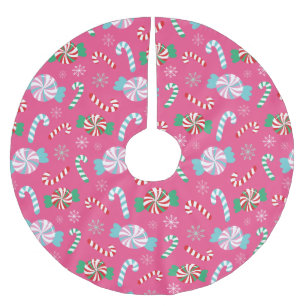 Weihnachtsbaum Rock Candy Fantasy Dream Polyester Weihnachtsbaumdecke