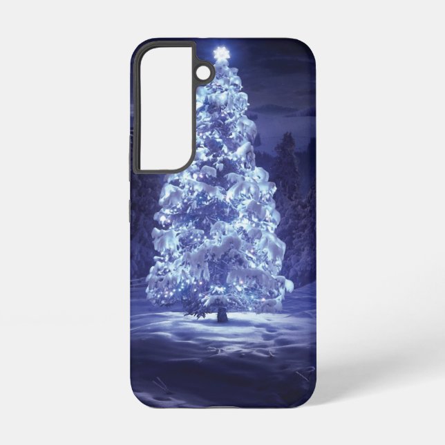 Weihnachtsbaum Samsung Galaxy Hülle (Rückseite)