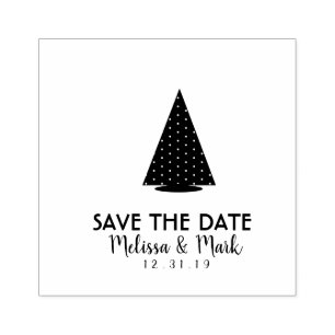 Weihnachtsbaum Save the Date Bäume Hochzeit Gummistempel