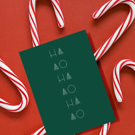 Weihnachtsbaum Scandi Minimalistischer einfacher U Postkarte