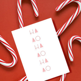 Weihnachtsbaum Scandi Minimalistischer einfacher U Postkarte