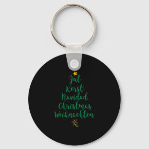 Weihnachtsbaum Schlüsselanhänger