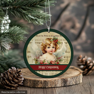 Weihnachtsbaum-Schmuck Vintage-Engel Ornament