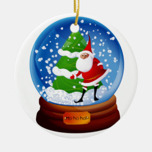 Weihnachtsbaum Schneeglobe Fügen Sie Ihren Namen h Keramik Ornament