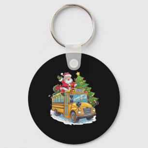 Weihnachtsbaum-Schulbus-Fahrer-Kostüm Erwachsene A Schlüsselanhänger