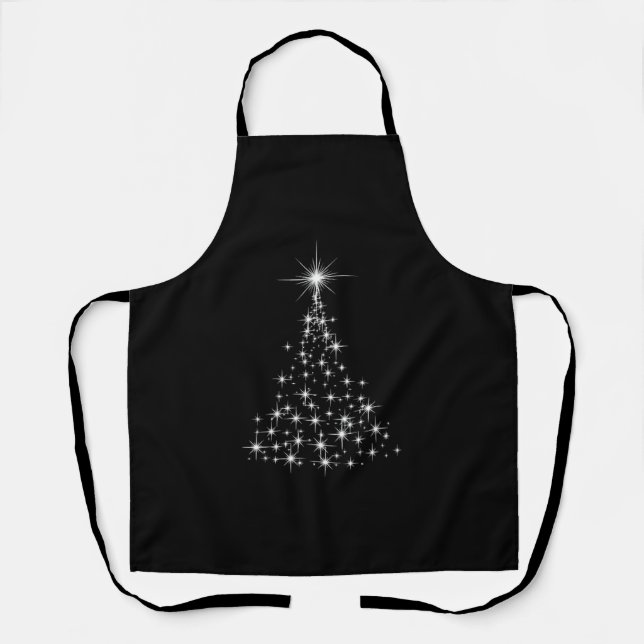 Weihnachtsbaum Schürze (Vorderseite)