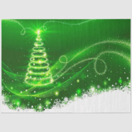 Weihnachtsbaum Seidenpapier