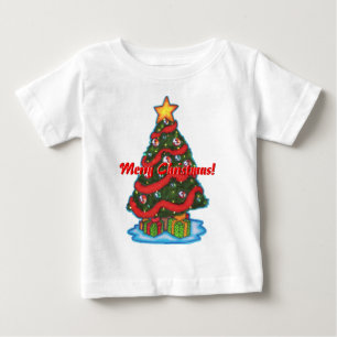 Weihnachtsbaum-Shirt Baby T-shirt
