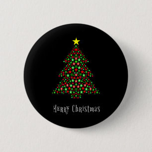 Weihnachtsbaum-Shirt für Weihnachten - Xmas Frohe Button