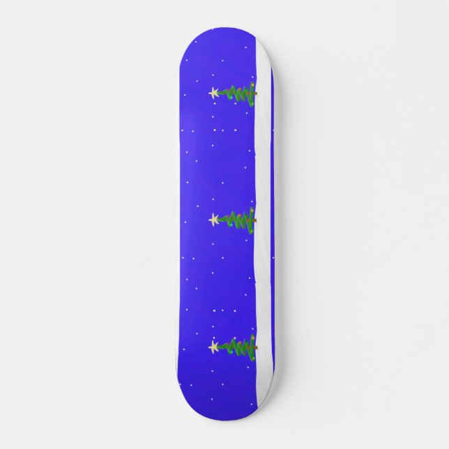 Weihnachtsbaum-Skateboard Skateboard (Vorne)