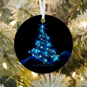Weihnachtsbaum SlipperyJoe Sterne funkelnde Lichte Ornament Aus Metall