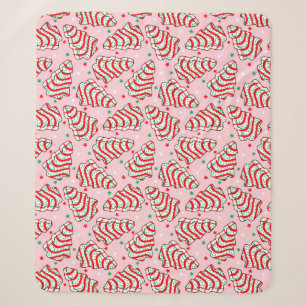 Weihnachtsbaum Snack Cake Sherpa Blanket Sherpadecke