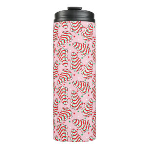 Weihnachtsbaum Snack Cake Travel Mug Tumbler Thermosbecher
