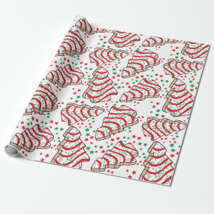 Weihnachtsbaum Snack Kuchen Wrapping Papier Geschenkpapier