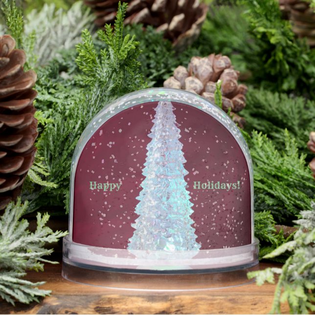 Weihnachtsbaum Snow Globe Schneekugeln (Von Creator hochgeladen)