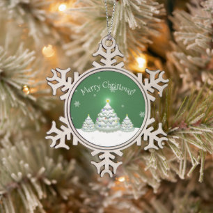 Weihnachtsbaum Snowflake Ornament