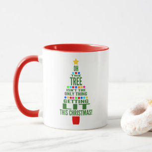 Weihnachtsbaum Spaß für längere Aufenthalte Tasse