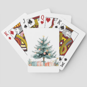 Weihnachtsbaum spielkarten