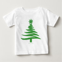 Weihnachtsbaum Stencil Green