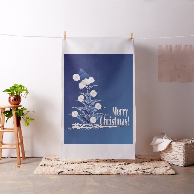 Weihnachtsbaum Stoff (Beispiel)