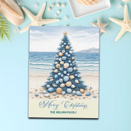 Weihnachtsbaum Strand Frohe Weihnachten