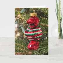 Weihnachtsbaum Süßigkeiten Ornament Karte