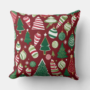 Weihnachtsbaum Süßigkeiten Ornamente Kissen