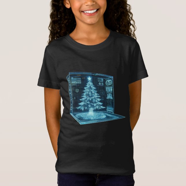 Weihnachtsbaum T-Shirt (Vorderseite)