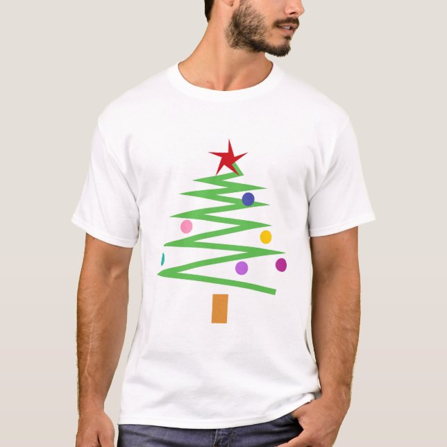 Weihnachtsbaum T-Shirt (Vorderseite)
