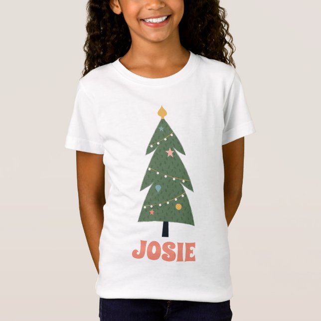 Weihnachtsbaum T-Shirt (Vorderseite)