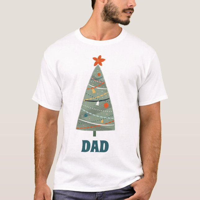 Weihnachtsbaum T-Shirt (Vorderseite)
