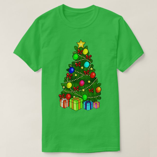 Weihnachtsbaum    T-Shirt (Design vorne)