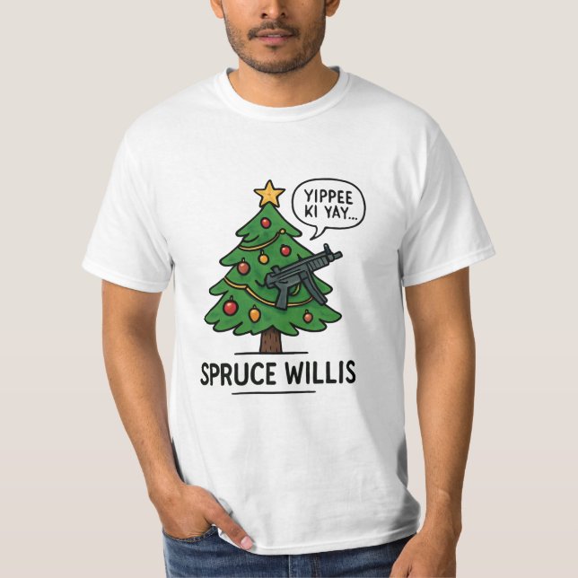 Weihnachtsbaum T-Shirt (Vorderseite)
