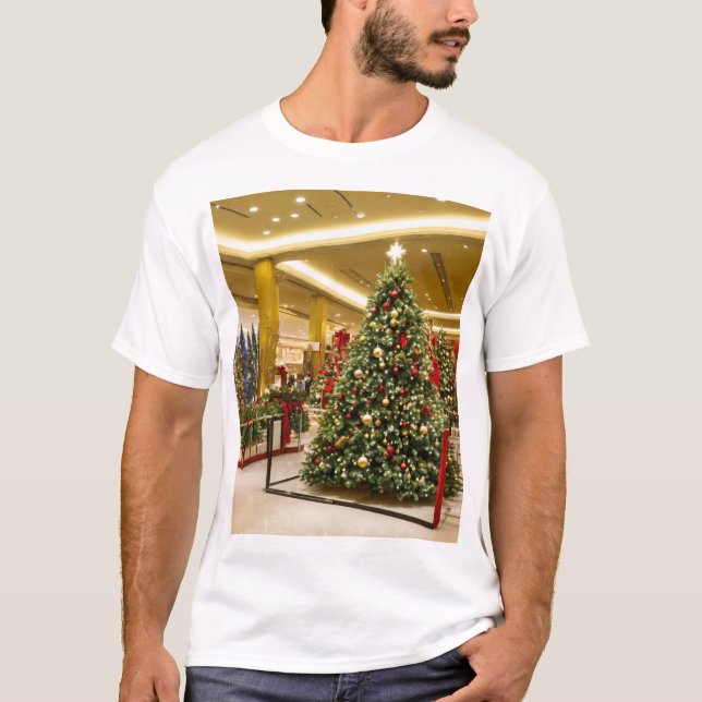 Weihnachtsbaum-T - Shirt (Vorderseite)