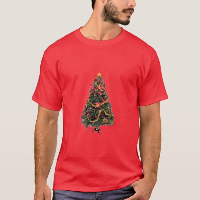 Weihnachtsbaum T-Shirt (Vorderseite)