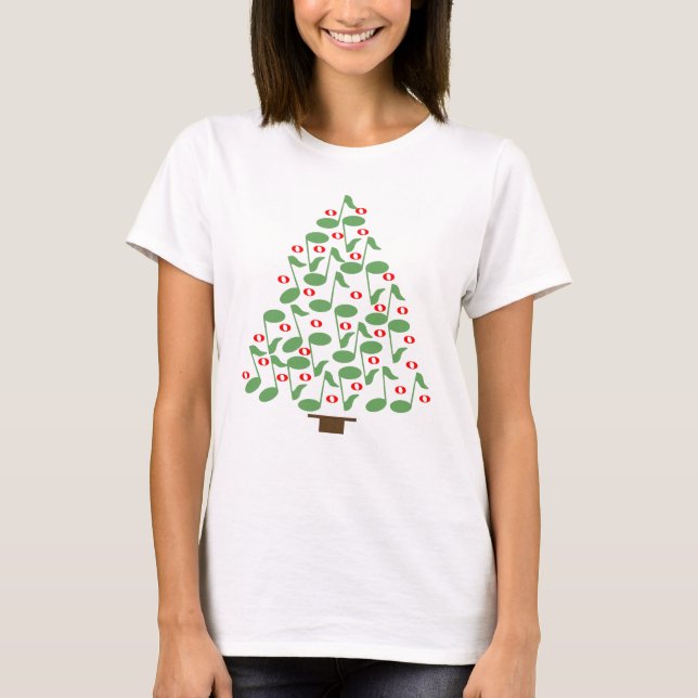 Weihnachtsbaum T-Shirt (Vorderseite)