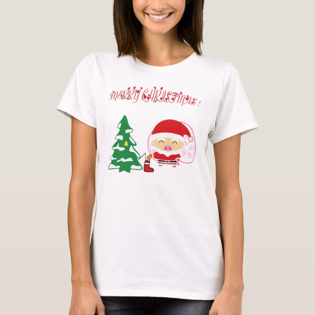 Weihnachtsbaum T-Shirt (Vorderseite)