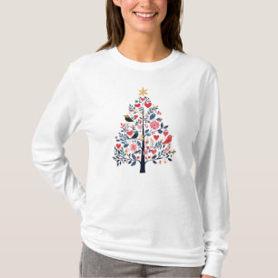 Weihnachtsbaum-T-Shirt für Frauen T-Shirt