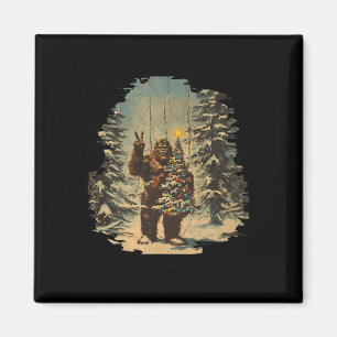 Weihnachtsbaum Tarot Xmas Sasquatch Magnet