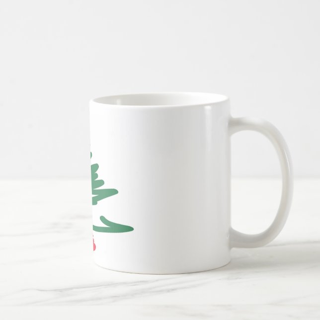 Weihnachtsbaum Tasse (Rechts)