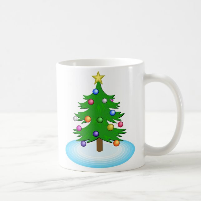 Weihnachtsbaum Tasse (Rechts)