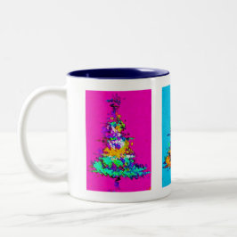 Weihnachtsbaum Tasse Dark Blue Räume
