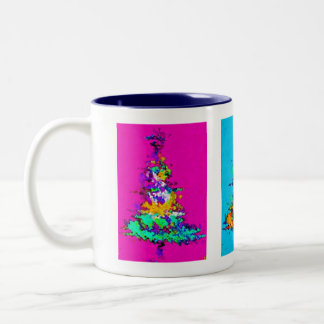Weihnachtsbaum Tasse Dark Blue Räume