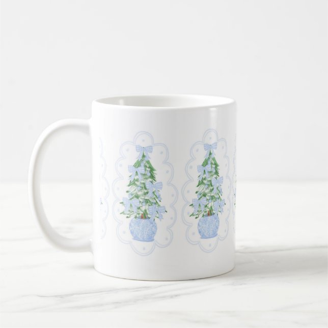 Weihnachtsbaum-Tasse im Grandmillenniveau Kaffeetasse (Links)