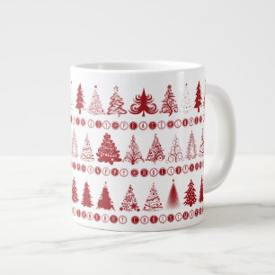 Weihnachtsbaum-Tasse Jumbo-Tasse